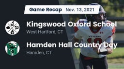 Recap: Kingswood Oxford School vs. Hamden Hall Country Day  2021