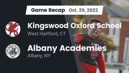 Recap: Kingswood Oxford School vs. Albany Academies 2022