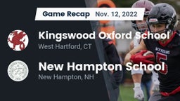 Recap: Kingswood Oxford School vs. New Hampton School  2022