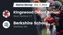 Recap: Kingswood Oxford School vs. Berkshire  School 2023