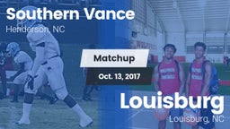 Matchup: Southern Vance vs. Louisburg  2017