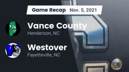 Recap: Vance County  vs. Westover  2021