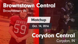 Matchup: Brownstown Central vs. Corydon Central  2016