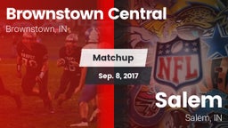 Matchup: Brownstown Central vs. Salem  2017