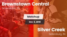 Matchup: Brownstown Central vs. Silver Creek  2018