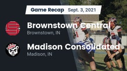Recap: Brownstown Central  vs. Madison Consolidated  2021