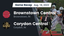Recap: Brownstown Central  vs. Corydon Central  2023
