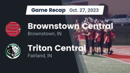 Recap: Brownstown Central  vs. Triton Central  2023