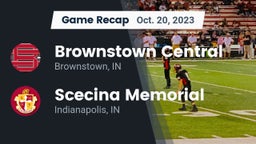 Recap: Brownstown Central  vs. Scecina Memorial  2023