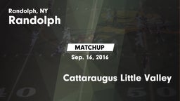 Matchup: Randolph vs. Cattaraugus Little Valley 2016
