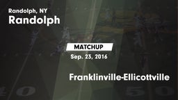 Matchup: Randolph vs. Franklinville-Ellicottville 2016