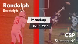 Matchup: Randolph vs. CSP 2016