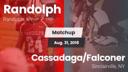 Matchup: Randolph vs. Cassadaga/Falconer  2018