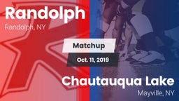Matchup: Randolph vs. Chautauqua Lake  2019