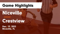 Niceville  vs Crestview  Game Highlights - Dec. 19, 2022