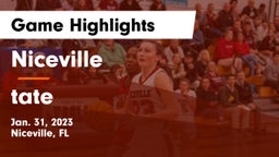 Niceville  vs tate Game Highlights - Jan. 31, 2023