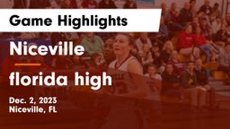 Niceville  vs florida high Game Highlights - Dec. 2, 2023