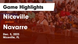 Niceville  vs Navarre  Game Highlights - Dec. 5, 2023