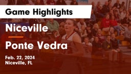 Niceville  vs Ponte Vedra  Game Highlights - Feb. 22, 2024