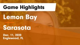 Lemon Bay  vs Sarasota Game Highlights - Dec. 11, 2020