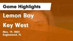 Lemon Bay  vs Key West  Game Highlights - Nov. 19, 2022