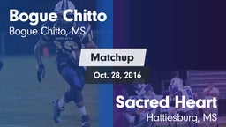 Matchup: Bogue Chitto vs. Sacred Heart  2016