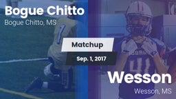 Matchup: Bogue Chitto vs. Wesson  2017