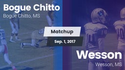 Matchup: Bogue Chitto vs. Wesson  2016