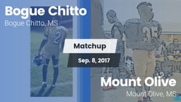 Matchup: Bogue Chitto vs. Mount Olive  2017