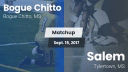 Matchup: Bogue Chitto vs. Salem  2017