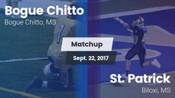 Matchup: Bogue Chitto vs. St. Patrick  2017