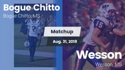 Matchup: Bogue Chitto vs. Wesson  2018