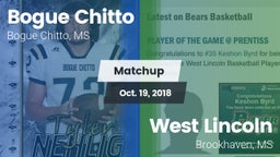 Matchup: Bogue Chitto vs. West Lincoln  2018