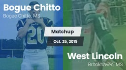 Matchup: Bogue Chitto vs. West Lincoln  2019