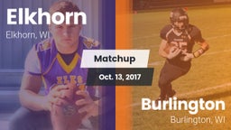 Matchup: Elkhorn vs. Burlington  2017