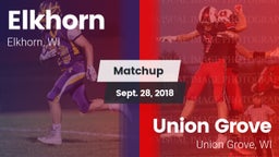Matchup: Elkhorn vs. Union Grove  2018