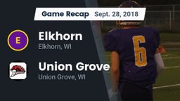 Recap: Elkhorn  vs. Union Grove  2018