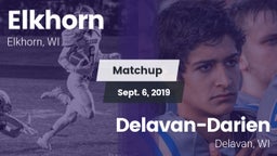 Matchup: Elkhorn vs. Delavan-Darien  2019
