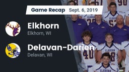 Recap: Elkhorn  vs. Delavan-Darien  2019