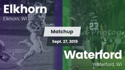Matchup: Elkhorn vs. Waterford  2019
