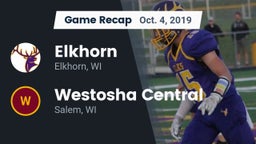 Recap: Elkhorn  vs. Westosha Central  2019