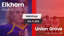 Matchup: Elkhorn vs. Union Grove  2019