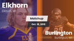 Matchup: Elkhorn vs. Burlington  2019