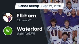 Recap: Elkhorn  vs. Waterford  2020