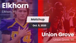 Matchup: Elkhorn vs. Union Grove  2020