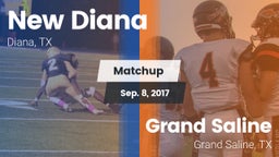 Matchup: New Diana vs. Grand Saline  2017