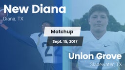 Matchup: New Diana vs. Union Grove  2017