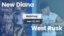 Matchup: New Diana vs. West Rusk  2017