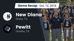 Recap: New Diana  vs. Pewitt  2018