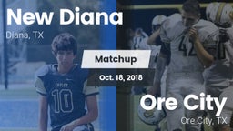 Matchup: New Diana vs. Ore City  2018